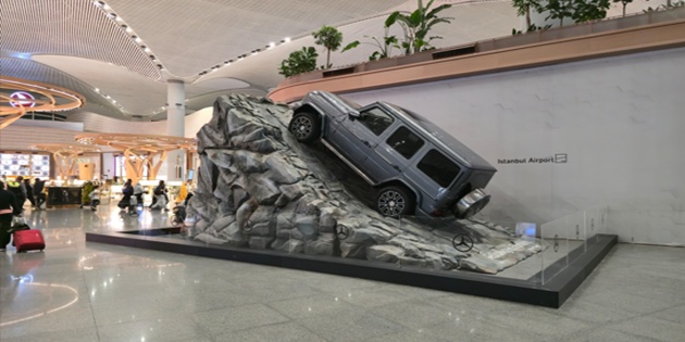 İGA İstanbul Havalimanı’nda Mercedes-Benz’den Etkileyici Uygulama